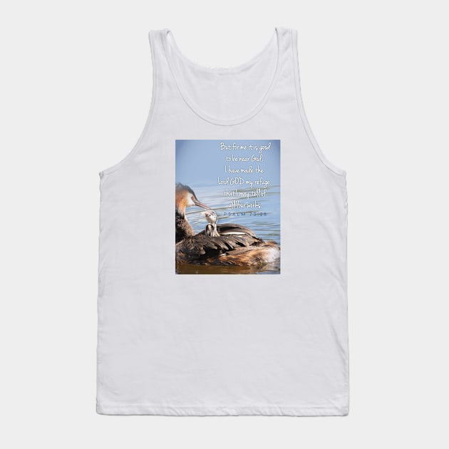 Christian Nature Design Tank Top by Third Day Media, LLC.